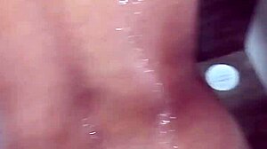 passionate bathroom creampie