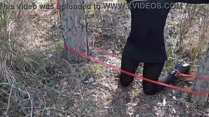 milf outdoor creampie