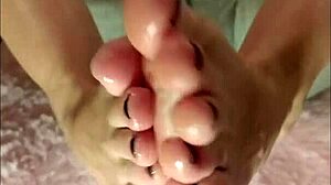 feet worship time