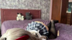 College Lingerie Tease