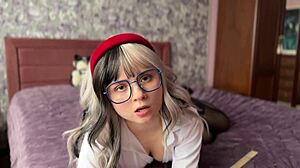 College Lingerie Tease