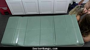 teen doctor threesome