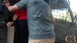 trailer mature pounding