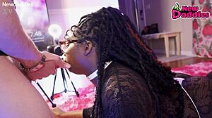 Ebony Whore Deepthroat