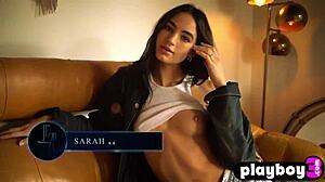 sarah nude pose