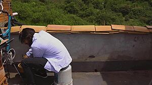 Terrace Doggystyle Pounding