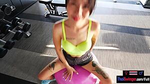 Thai Milf Workout Fuck