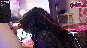 Ebony Whore Deepthroat