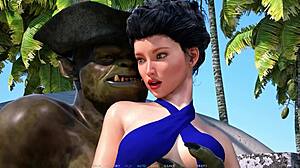 Beach Bitch Cumshot