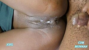 Ebony Creampie Drip