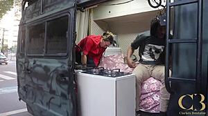 trailer mature pounding