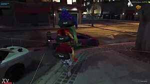 Public Anal Gangbang