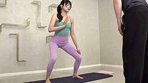 Yoga Ass Creampie