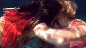 underwater lesbian play