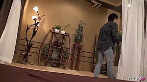 Femdom Footjob