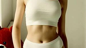 European Lingerie Model