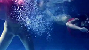 underwater lesbian play