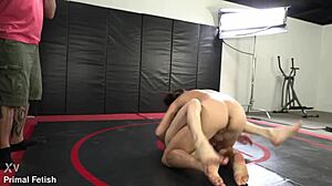 Fiona vs Jay Wrestle