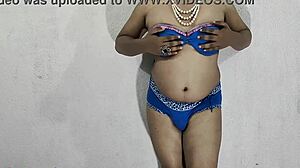 Blue Bikini Crossdress