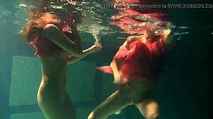 underwater lesbian play