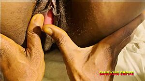 Ebony Threesome Creampies