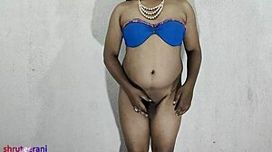 Blue Bikini Crossdress