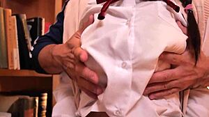 Japanese Library Tease