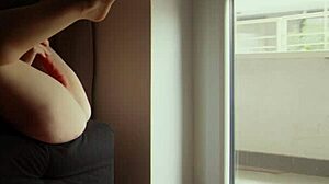 Neighbor Masturbation Show