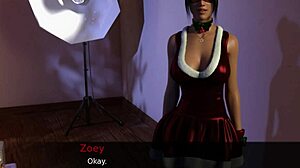 Zoey Christmas Blowjob