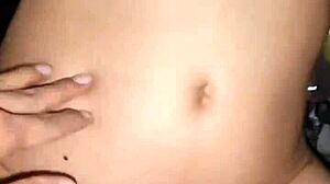 Pregnant Latina Ride