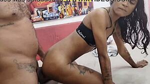 Skinny Doggystyle Pounding