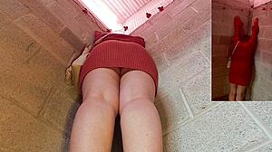 Latina Upskirt Grope
