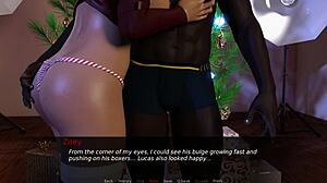Zoey Christmas Blowjob
