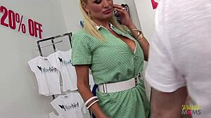 Blonde Milfs Foursome