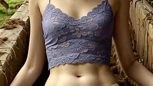 Farm Lingerie Tease
