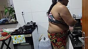 Big Tits Kitchen Fuck