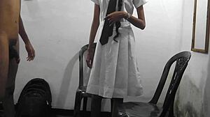 Schoolgirl Hotel Fuck