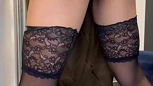 secretary stocking fuck