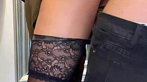 secretary stocking fuck