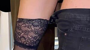 secretary stocking fuck