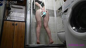 teen shower cum
