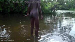 Village Girl Bathing