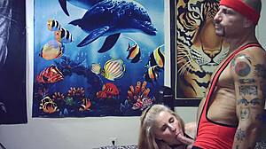 wrestling blowjob bts