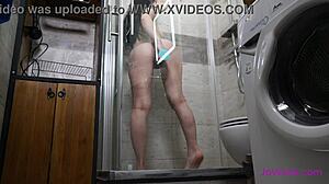 teen shower cum