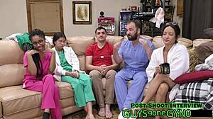 nurse masturbates exam