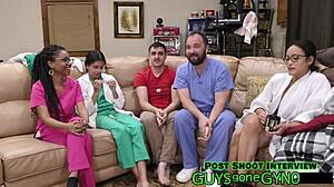 nurse masturbates exam