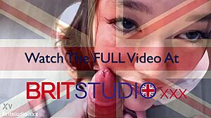 British Teen Blowjob