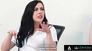 Nuru Cowgirl Threesome