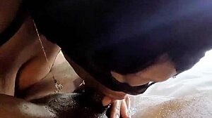 Masked Sucking Dry