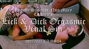 nun lick orgasm